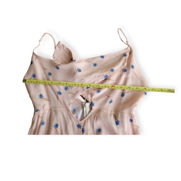 Revolve Blue Life pink champagne coral relaxed joyride jumpsuit size S EUC - Picture 7 of 10